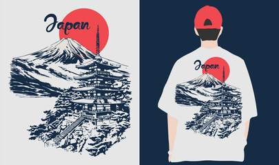 Tokyo and Japan themed design