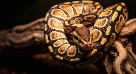 Fototapeta premium close up of a snake