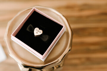 Woman putting on luxury jewelry, elegant accessories and fashion concept, stylish adornment for...