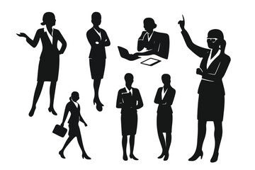 silhouettes business womens set