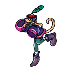 Funny Jiangshi Character Design