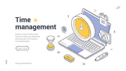Isometric Time Management: Online Deadline & Workflow Planning