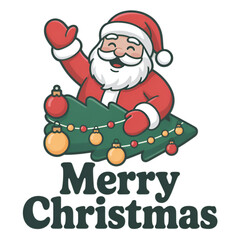 santa claus with gifts