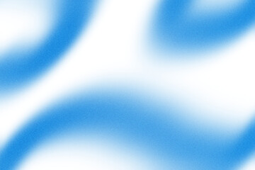 Abstract grainy gradient shape background on transparent background, blue color glowing grainy backdrop design cutout, vibrant blurred gradient shape, grunge texture.