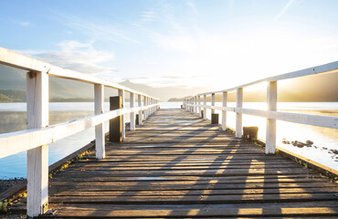 Pier on the lake