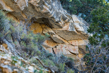 Arizona's Grand Canyon National Park Desert View, Bright Angel Trail, Rim Trail, and pictograph photos in the Fall of 2025 