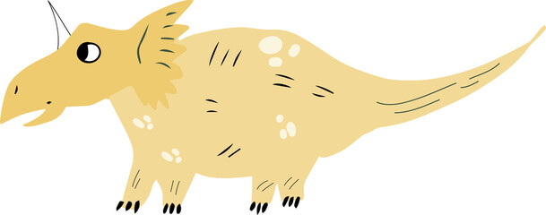 Vector illustration of a Dinosaur