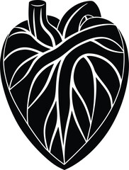 Abstract geometric pattern of intersecting lines and circles in monochrome isolated on transparent background