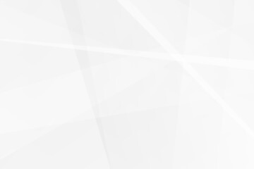 Minimal white and grey geometric background with polygons and gradients, vector EPS 10.