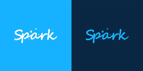spark logo design unique