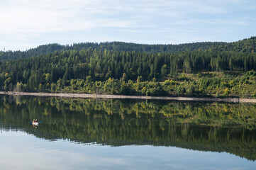 Wandern rund um den Schluchsee im Schwarzwald  Deutschland