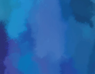 deep blue abstract watercolor background, modern gradient blue painted texture, dark aqua ink wash backdrop, vibrant artistic blue water effect