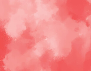 abstract coral watercolor background texture, pink and red paint splash wall art, soft pastel blush watercolor paper, modern vibrant artistic background wash