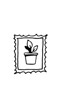 planta estampilla