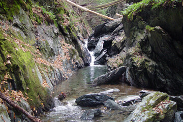 Witchcat Falls in Bakersfield, Vt