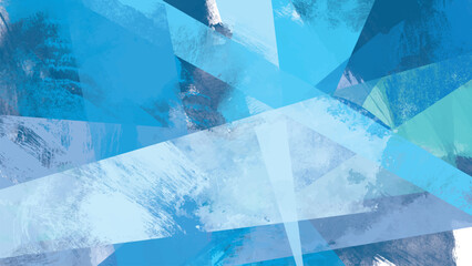 冬を感じるアナログ風抽象背景素材