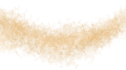 Dust and sand clouds on transparent background. Realistic dust clouds. Brown crumbly ground smoke effect, environmental pollution.