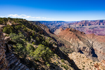 Arizona's Grand Canyon National Park Desert View, Bright Angel Trail, Rim Trail, and pictograph photos in the Fall of 2025 