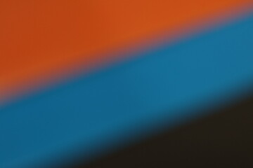Una toma de cerca de un fondo abstracto de varios colores con un degradado ligero desenfocado