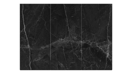 Black Marble Slab with White Veins, Luxury Stone Texture