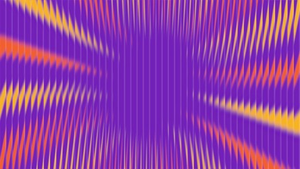 Ribbed glass background with refraction effect. Reeded glass with sunburst. Abstract background