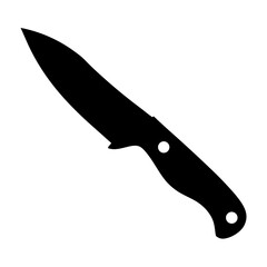 Illustration of a knife, a versatile tool used for cutting, slicing, and preparing food in both professional and home kitchens