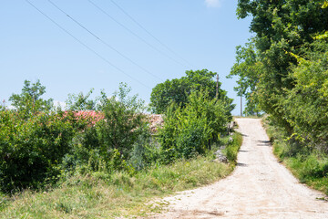 The beautiful countryside nature of Albania