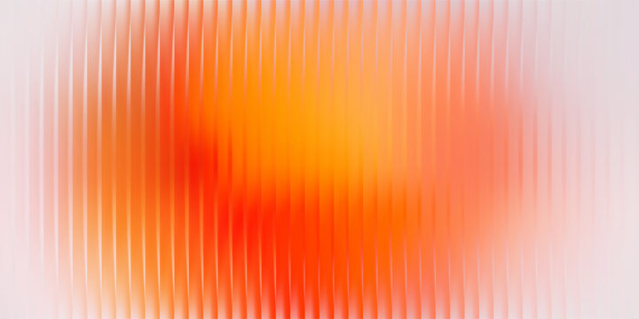 Ripple glass texture background, vertical ribbed gradient, soft blurred center. Modern abstract distortion surface, vector illustration