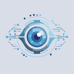 Digitally Enhanced Human Eye: A Futuristic Glimpse into Artificial Intelligence and Cybernetics