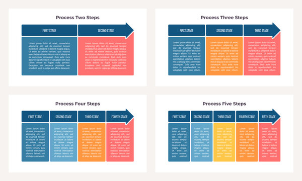 Business infographic template. Banner charts with options, steps. Vector chart.