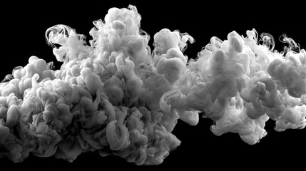 vortex of swirling smoke, twisting in 3D space with dynamic lighting and depth, evoking energy, mystery, and digital flow.