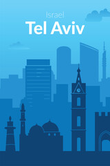 Explore Tel Avivs skyline, famous for its stunning architecture and lively atmosphere