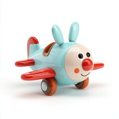 Adorable Cartoon Airplane Toy Perfect for Kids