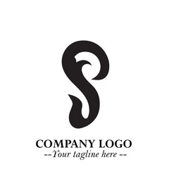 Modern Ear Logo Symbol with Minimalist Line Art Style and Elegant Professional Design
