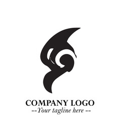 Modern Ear Logo Symbol with Minimalist Line Art Style and Elegant Professional Design
