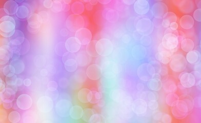 abstract colorful bokeh background, Bacground Bubble circle with backg and white color. Abstract design wallapaper, Blurred color gradient background with bokeh effect