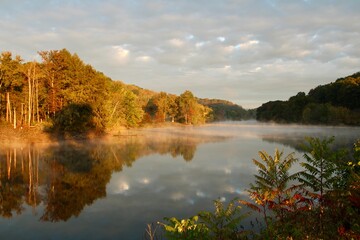 Morning Reflections on the lake 
