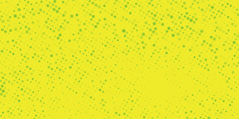 Dots halftone green color pattern gradient texture with technology digital background. Dots pop art comics with nature graphic design