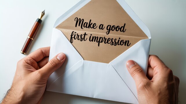Crafting a memorable first impression with personalized stationery and elegant handwritten notes for business success