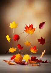 Warm Autumn Foliage with Soft Focus
