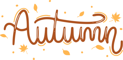 Autumn banner with orange leaves. Colorful autumn set of leaves, mashrooms and acorns. Vector illustration clipart leaves set autumn on white background isolated, vector plie of colorful leaves