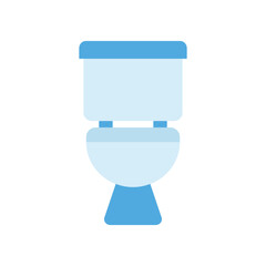 toilet bowl icon vector design template