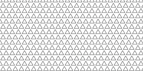 simple black outline triangle pattern for banner poster background.
