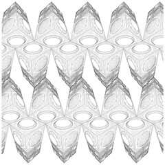 Futuristic City Of Skyscrapers Vector. Megalopolis City Landscape View. Illustration Of Construction Isolated On White Background.