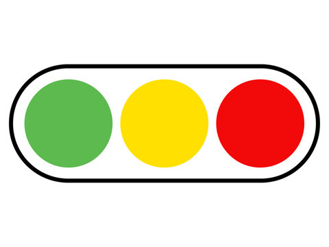 信号機マークのアイコン