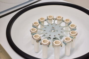 Laboratory Centrifuge Rotor designed for use with Sample Tubes in various experiments and analyses
