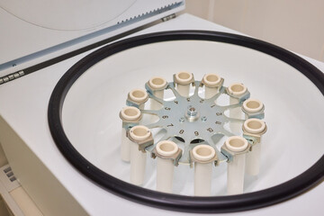 Laboratory Centrifuge Rotor designed for use with Sample Tubes in various experiments and analyses