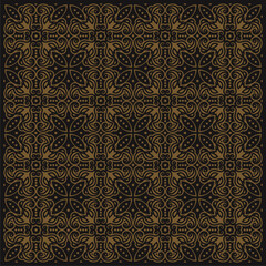 Traditional cloth with beautiful patterns. Modern Indonesian batik motif vector.