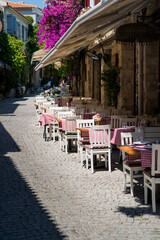 street cafe on the stone street