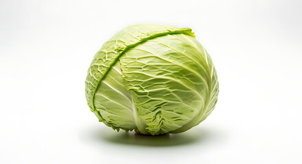cabbage isolated on white